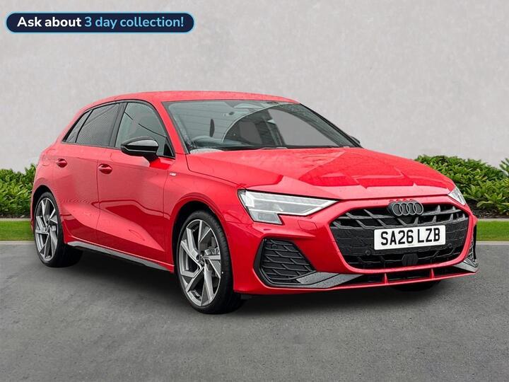 Audi A3 2.0 TDI 35 Black Edition Sportback S Tronic Euro 6 (s/s) 5dr