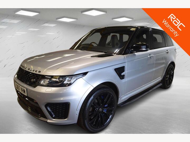Land Rover Range Rover Sport 5.0 V8 SVR Auto 4WD Euro 6 (s/s) 5dr