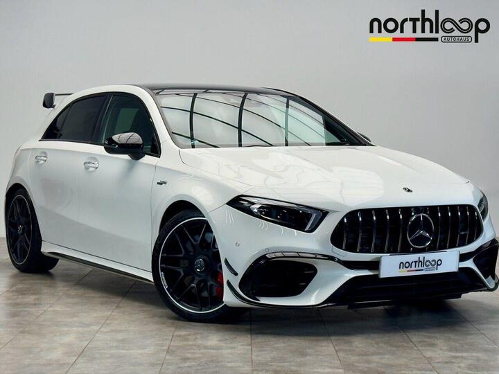 Mercedes-Benz A CLASS 2.0 A45 AMG S Plus 8G-DCT 4MATIC+ Euro 6 (s/s) 5dr Mercedes-Benz A CLASS 2.0 A45 AMG S Plus 8G-DCT 4MATIC+ Euro 6 (s/s) 5dr