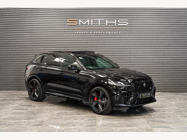 Jaguar F-PACE 5.0 P550 V8 SVR Quickshift AWD Euro 6 (s/s) 5dr