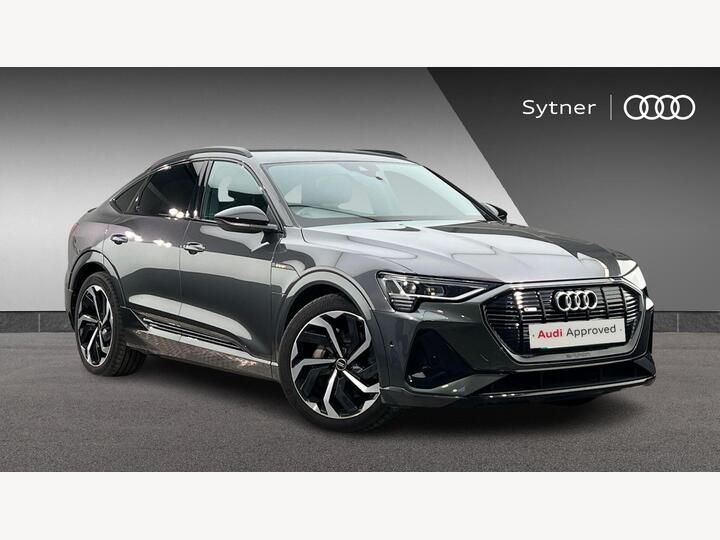 Audi E-TRON 50 Black Edition Sportback Auto Quattro 5dr 71.2kWh (11kW Charger)