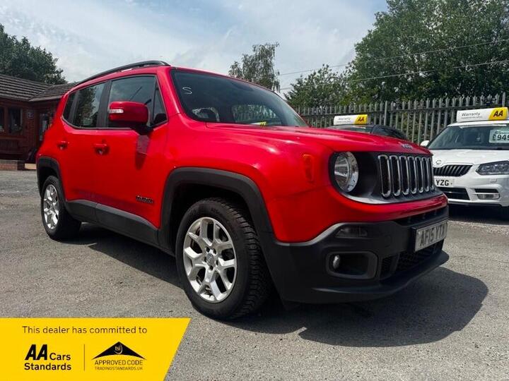 Jeep Renegade 1.4T MultiAirII Longitude Euro 6 (s/s) 5dr Jeep Renegade 1.4T MultiAirII Longitude Euro 6 (s/s) 5dr