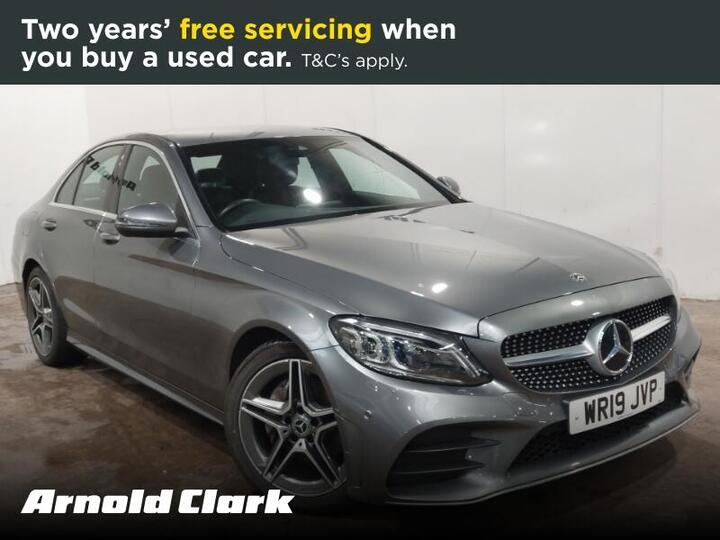 Mercedes-Benz C Class 1.5 C200 MHEV EQ Boost AMG Line (Premium) G-Tronic+ Euro 6 (s/s) 4dr