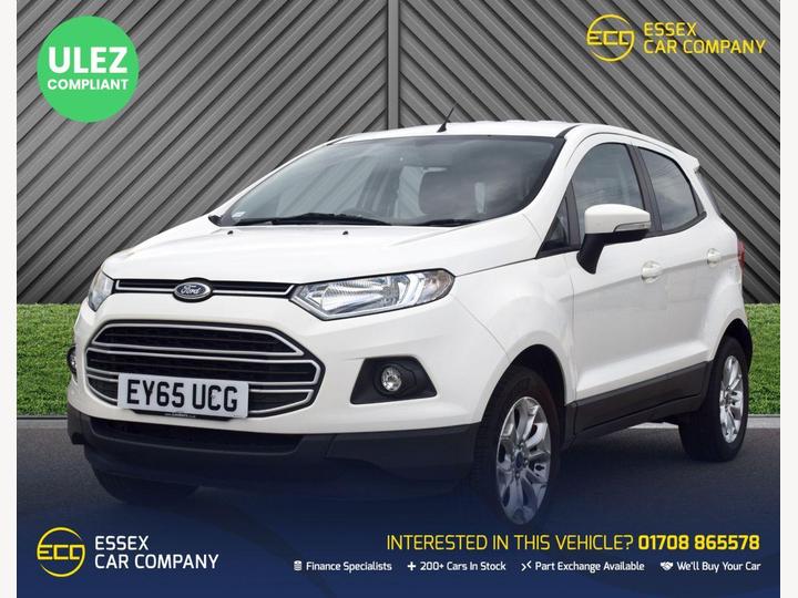 Ford ECOSPORT 1.0T EcoBoost Zetec 2WD Euro 6 (s/s) 5dr