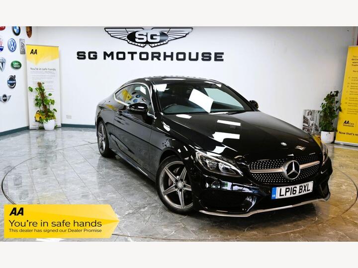 Mercedes-Benz C-CLASS 2.1 C220d AMG Line G-Tronic+ Euro 6 (s/s) 2dr Mercedes-Benz C-CLASS 2.1 C220d AMG Line G-Tronic+ Euro 6 (s/s) 2dr