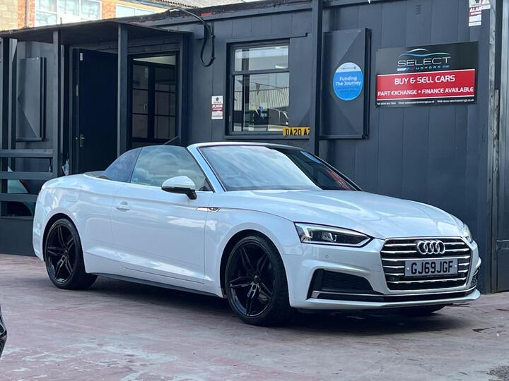 Audi A5 Cabriolet 2.0 TFSI 40 S Line S Tronic Euro 6 (s/s) 2dr Audi A5 Cabriolet 2.0 TFSI 40 S Line S Tronic Euro 6 (s/s) 2dr