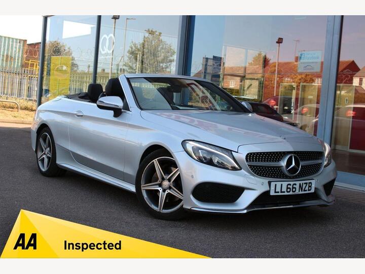 Mercedes-Benz C CLASS 2.1 C220d AMG Line Cabriolet G-Tronic+ Euro 6 (s/s) 2dr