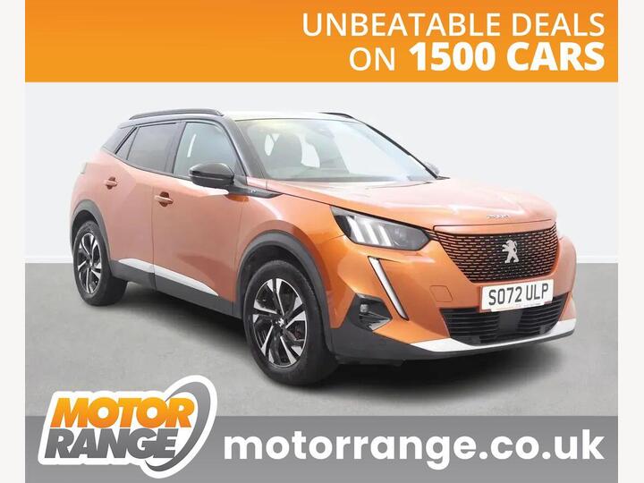 Peugeot 2008 50kWh GT Auto 5dr (7kW Charger)