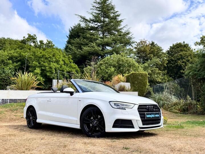 Audi A3 CABRIOLET 2.0 TDI S Line S Tronic Auto 6Spd Euro 6 (s/s) 2dr