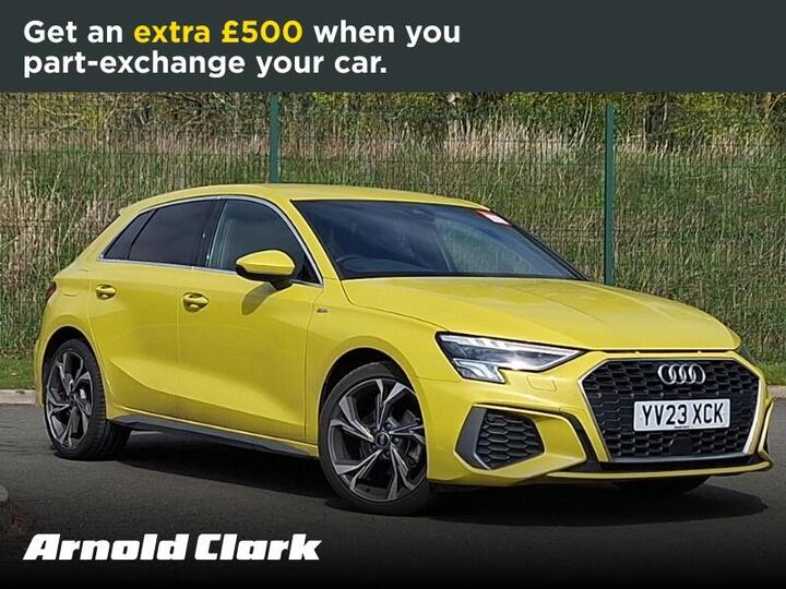 Audi A3 1.0 TFSI 30 S Line Sportback S Tronic Euro 6 (s/s) 5dr