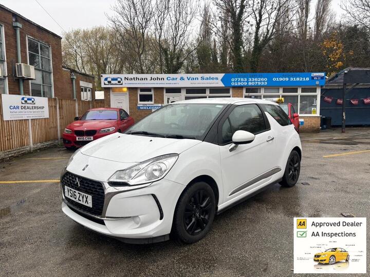 DS AUTOMOBILES DS 3 1.2 PureTech Chic Euro 6 3dr