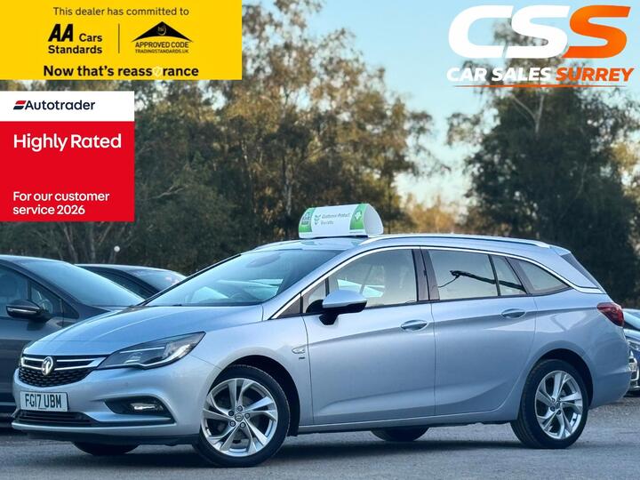 Vauxhall Astra 1.4i Turbo SRi Sports Tourer Auto Euro 6 (s/s) 5dr
