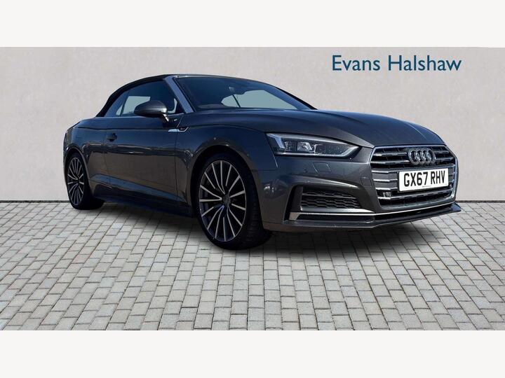 Audi A5 DIESEL CABRIOLET 2.0 TDI S Line S Tronic Euro 6 (s/s) 2dr