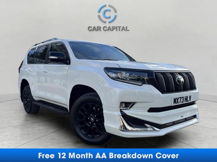 Toyota LAND CRUISER 2.8D Invincible Black Edition SUV 5dr Diesel Auto 4WD Euro 6 (s/s) (LWB) (201 Ps) 360CAM+FINANCE+WARRANTY+2KEY+ULEZ