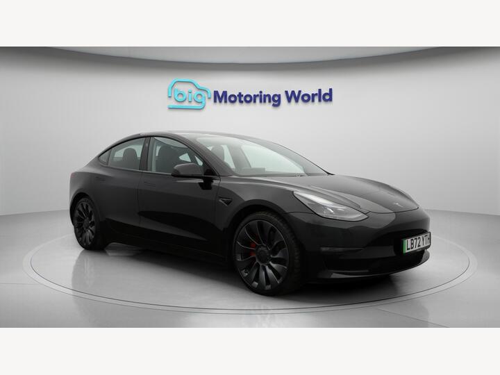 Tesla Model 3 (Dual Motor) Performance Auto 4WDE 4dr (Performance Upgrade)