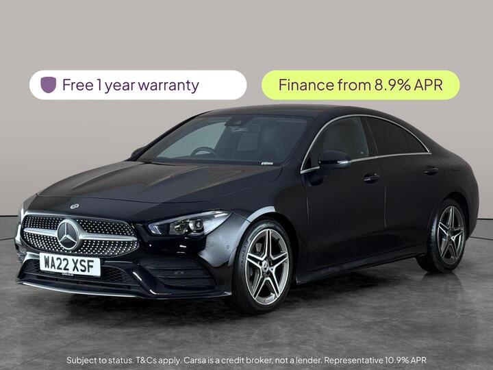 Mercedes-Benz CLA 1.3 CLA180 AMG Line Coupe 7G-DCT Euro 6 (s/s) 4dr
