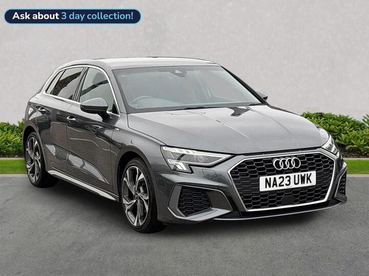 Audi A3 2.0 TDI 35 S Line Sportback S Tronic Euro 6 (s/s) 5dr
