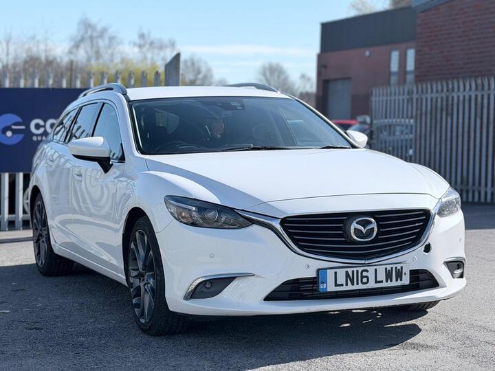 Mazda Mazda6 2.2 SKYACTIV-D Sport Nav Tourer Euro 6 (s/s) 5dr Mazda Mazda6 2.2 SKYACTIV-D Sport Nav Tourer Euro 6 (s/s) 5dr