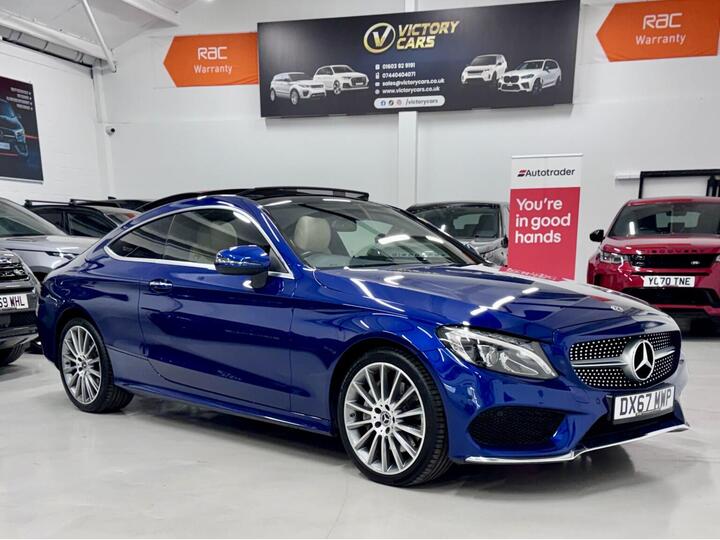 Mercedes-Benz C CLASS 2.0 C300 AMG Line (Premium) G-Tronic+ Euro 6 (s/s) 2dr