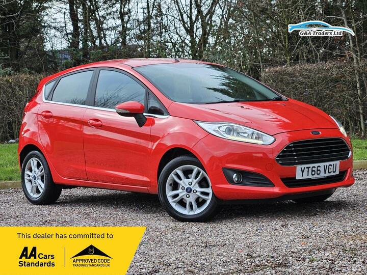 Ford Fiesta 1.0T EcoBoost Zetec Euro 6 (s/s) 5dr