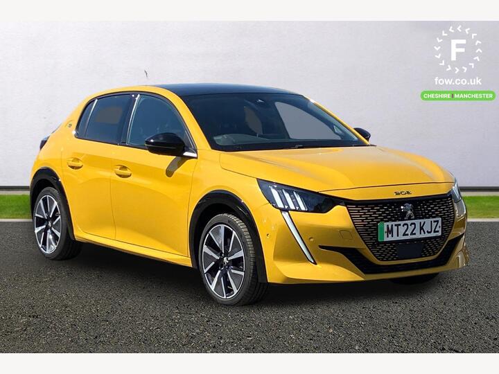 Peugeot 208 50kWh GT Auto 5dr (7kW Charger)