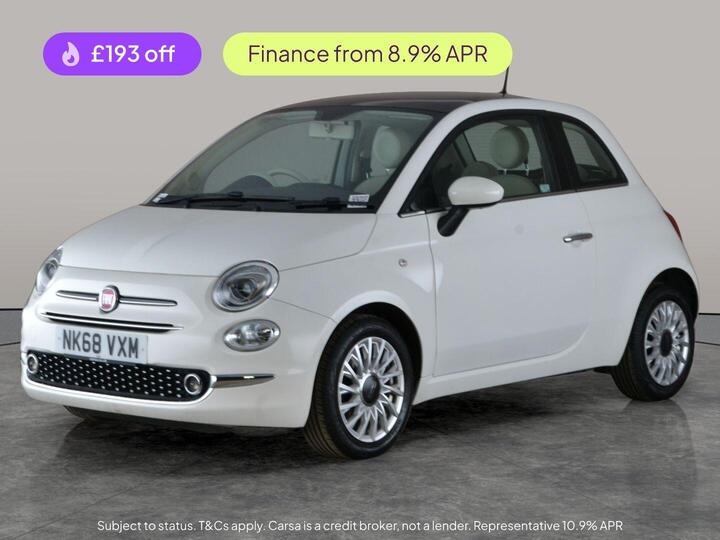 Fiat 500 1.2 Lounge Euro 6 (s/s) 3dr