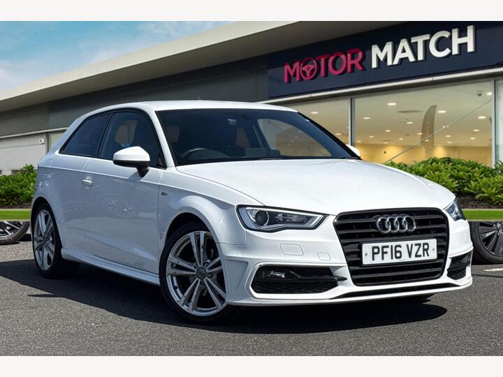 Audi A3 1.6 TDI S Line Euro 6 (s/s) 3dr (Nav)