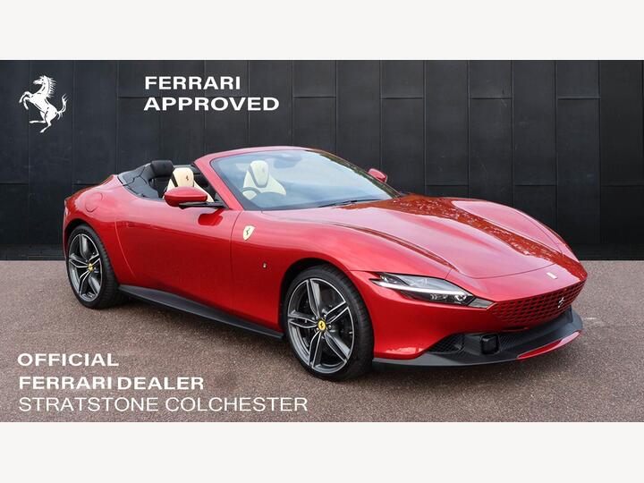 Ferrari Roma 3.8T V8 Spider F1 DCT Euro 6 (s/s) 2dr Ferrari Roma 3.8T V8 Spider F1 DCT Euro 6 (s/s) 2dr