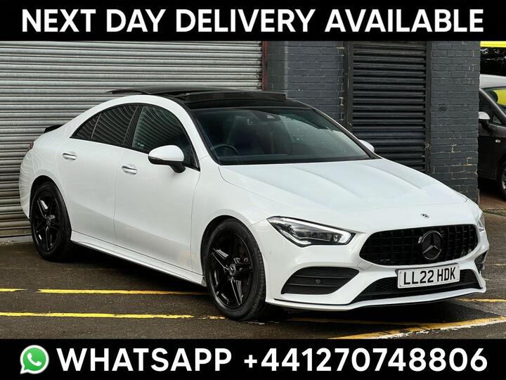 Mercedes-Benz CLA 1.3 CLA180 AMG Line (Premium Plus 2) Coupe 7G-DCT Euro 6 (s/s) 4dr Mercedes-Benz CLA 1.3 CLA180 AMG Line (Premium Plus 2) Coupe 7G-DCT Euro 6 (s/s) 4dr