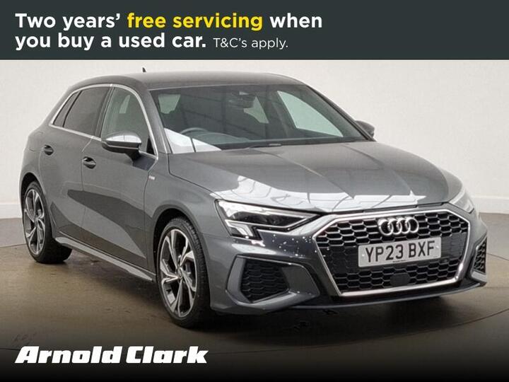 Audi A3 1.0 TFSI 30 S Line Sportback S Tronic Euro 6 (s/s) 5dr