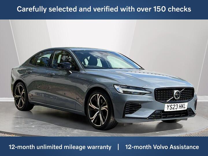 Volvo S60 2.0h T8 Recharge 18.8kWh R-Design Auto AWD Euro 6 (s/s) 4dr