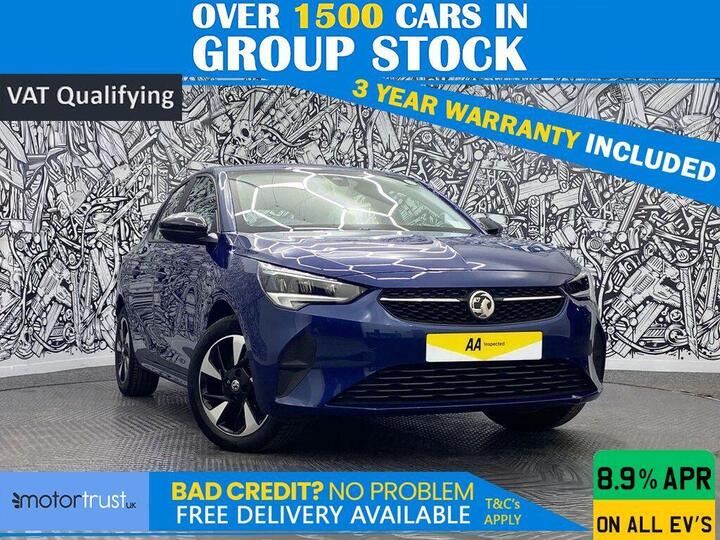 Vauxhall CORSA ELECTRIC HATCHBACK 50kWh SE Nav Premium Auto 5dr (7.4Kw Charger)