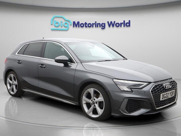 Audi A3 1.0 TFSI 30 S Line Sportback S Tronic Euro 6 (s/s) 5dr