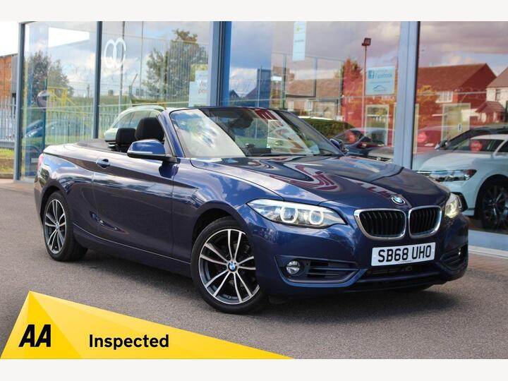 BMW 2 SERIES 1.5 218i GPF Sport Euro 6 (s/s) 2dr
