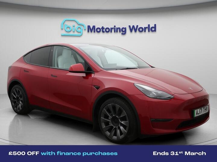 Tesla Model Y (Dual Motor) Long Range Auto 4WDE 5dr