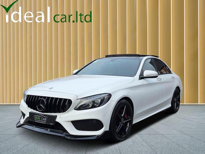 Mercedes-Benz C Class 2.1 C220 BlueTEC AMG Line (Premium) G-Tronic+ Euro 6 (s/s) 4dr