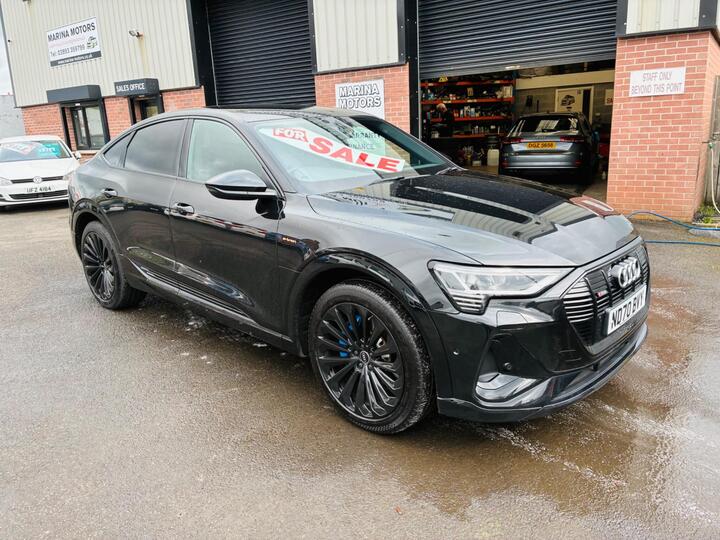 Audi E-tron 55 S Line Sportback Auto Quattro 5dr 95kWh