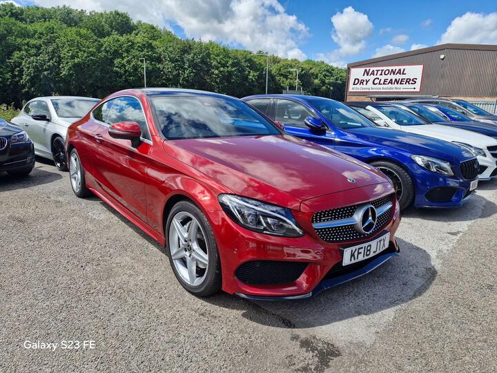 Mercedes-Benz C Class 2.0 C200 AMG Line (Premium) G-Tronic+ Euro 6 (s/s) 2dr