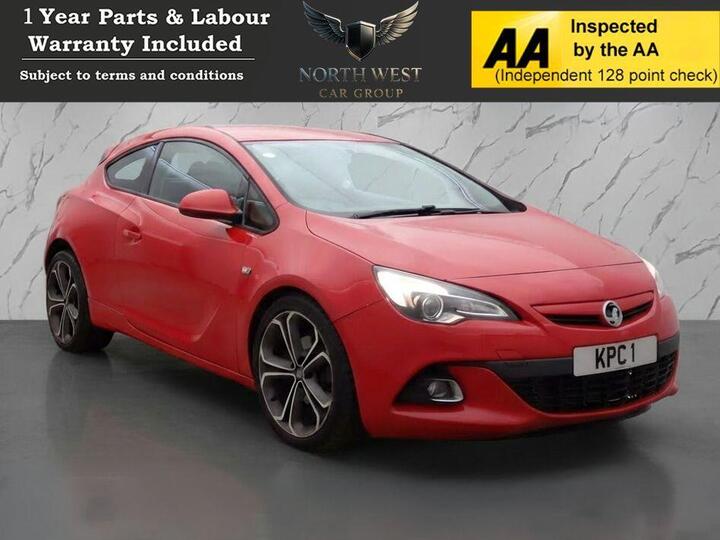 Vauxhall ASTRA GTC 1.4T Limited Edition Euro 5 (s/s) 3dr