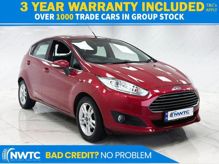 Ford FIESTA 1.0T EcoBoost Zetec Euro 6 (s/s) 5dr