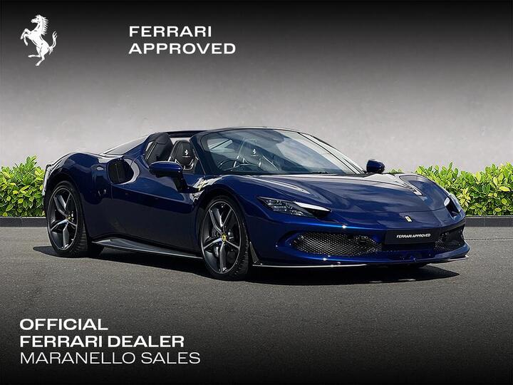 Ferrari 296 3.0T V6 7.45kWh Spider F1 DCT Euro 6 (s/s) 2dr