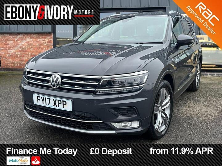 Volkswagen TIGUAN 2.0 TDI BlueMotion Tech SEL DSG 4Motion Euro 6 (s/s) 5dr
