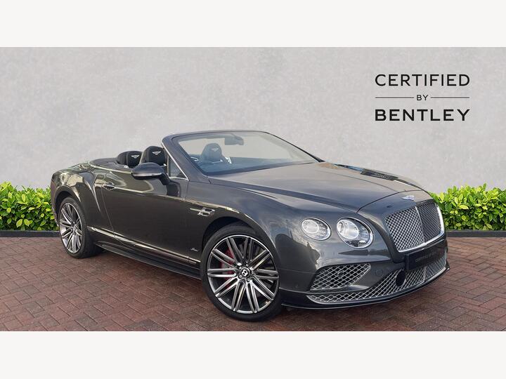 Bentley CONTINENTAL GTC 6.0 W12 GTC Speed Auto 4WD Euro 6 2dr