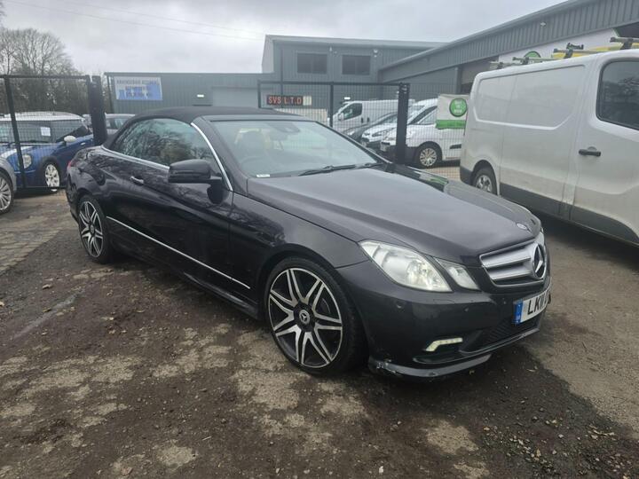 Mercedes-Benz E Class 3.0 E350 CDI V6 BlueEfficiency Sport Cabriolet G-Tronic Euro 5 2dr