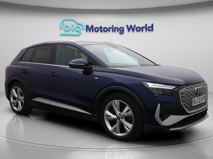 Audi Q4 E-tron 40 S Line Auto 5dr 82kWh