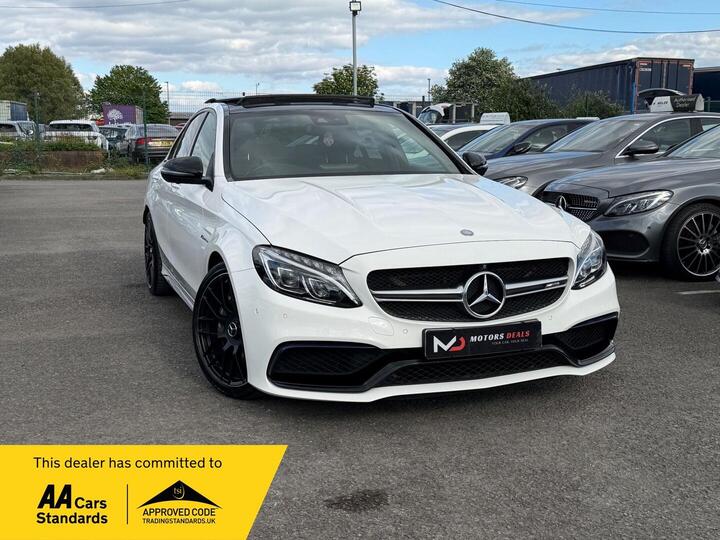 Mercedes-Benz C Class 4.0 C63 V8 BiTurbo AMG (Premium) SpdS MCT Euro 6 (s/s) 4dr