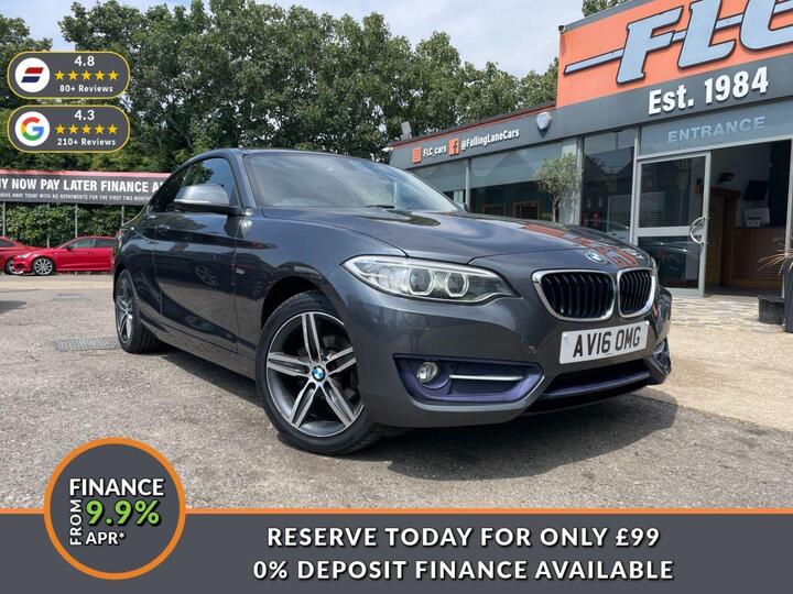 BMW 2 SERIES 1.5 218i Sport Euro 6 (s/s) 2dr