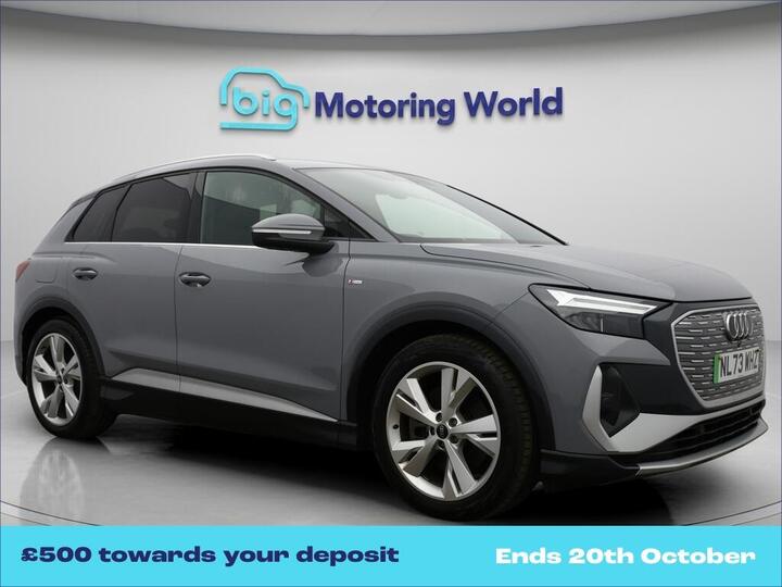 Audi Q4 E-tron 40 S Line Auto 5dr 82kWh