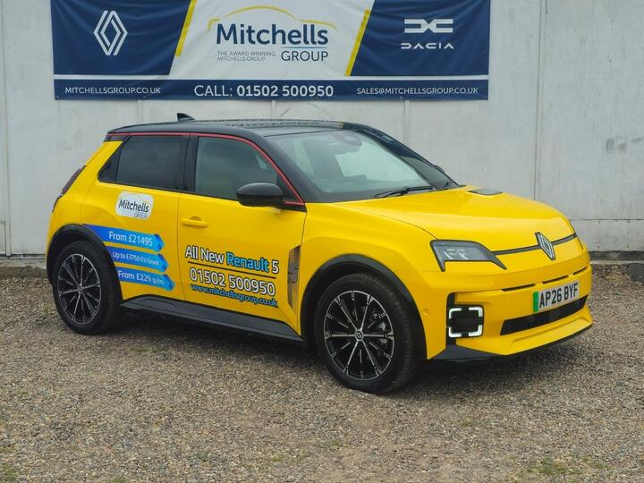 Renault 5 110kW Iconic Five + Comfort Range 52kWh 5dr Auto