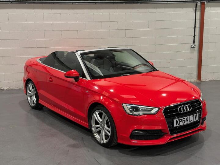 Audi A3 CABRIOLET 2.0 TDI S Line Euro 6 (s/s) 2dr